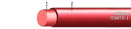 Кабель ПЭВТЛ-1 0,710