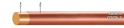 Кабель ПЭТВ-2 2,5