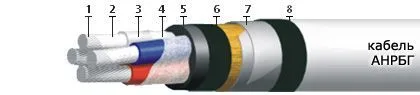 Кабель АНРБГ 3х10+1x6(ож)