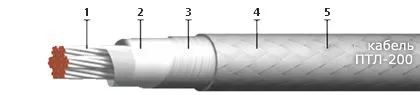Кабель ПТЛ-200 2,5