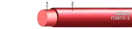 Кабель ПЭВТЛ-2 1,400